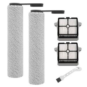 2 Replacement Brush Rollers Compatible with Tineco Floor One S5 and S5 Pro